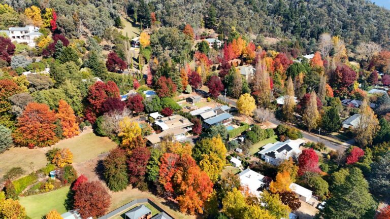 Fall Colours at Bright, Victoria