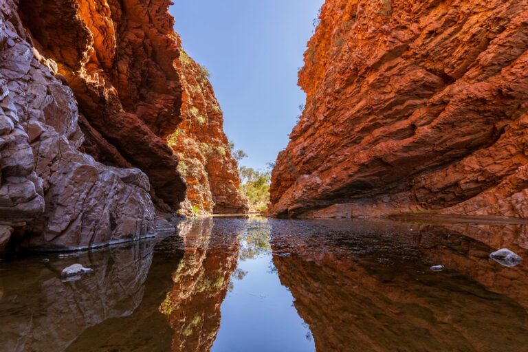 Simpson Gap in the West MacDonnell Range, Alice Springs.